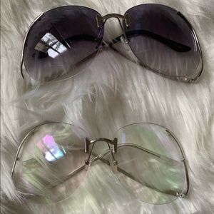 Black Tinted Oversized Glasses